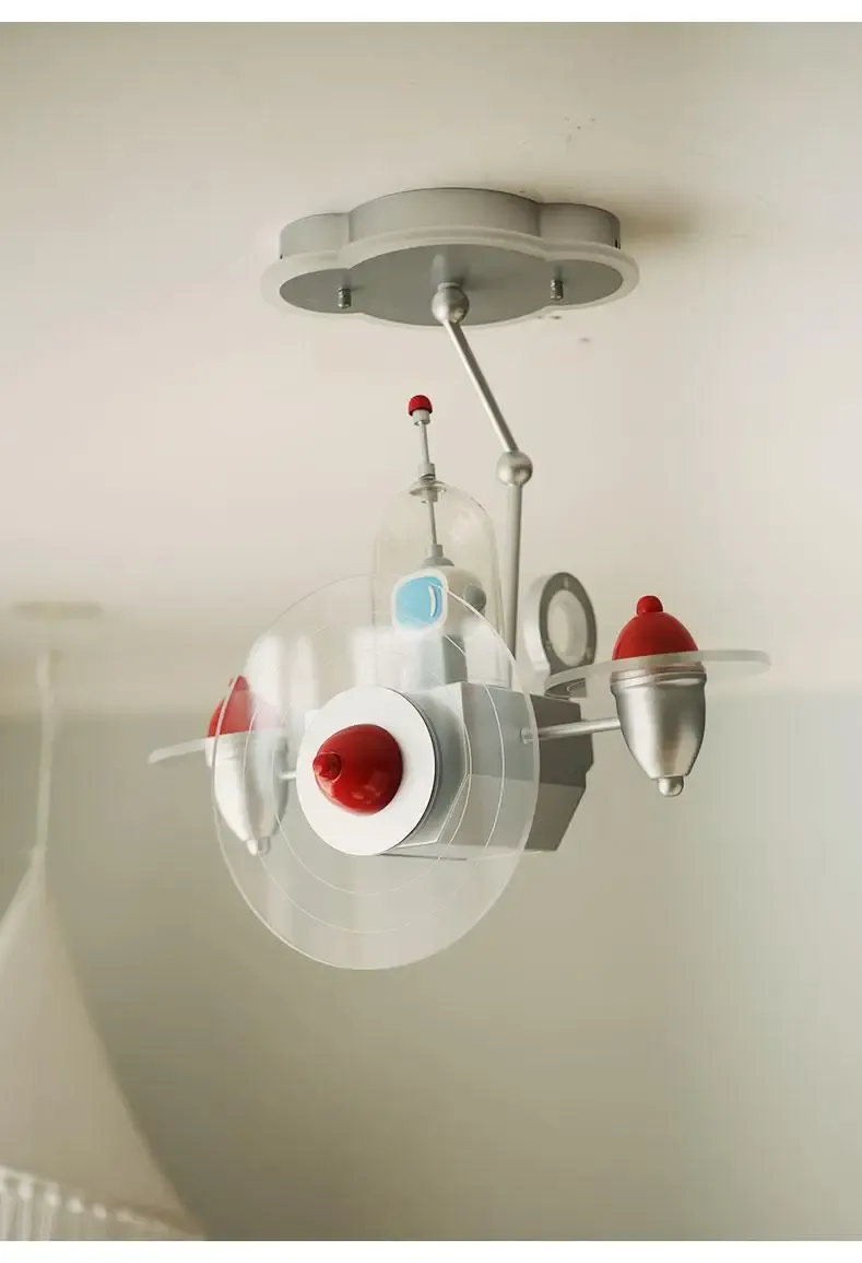 מנורת תקרה מטוס כסופה לד עם 3 מוקדי אור