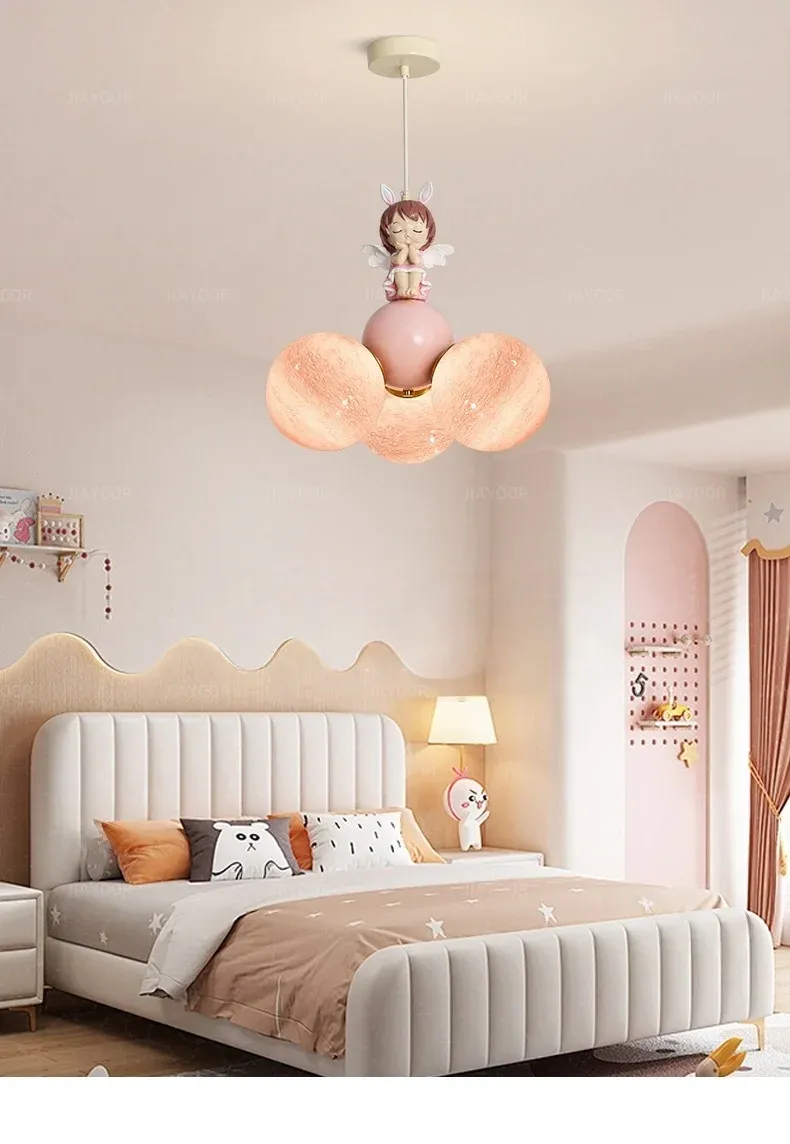 מנורת תלייה קריקטורית לד לחדר ילדות