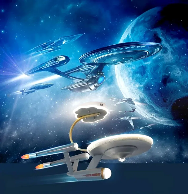 נברשת תלייה ספינת מפרש דימרית לחדר ילדים