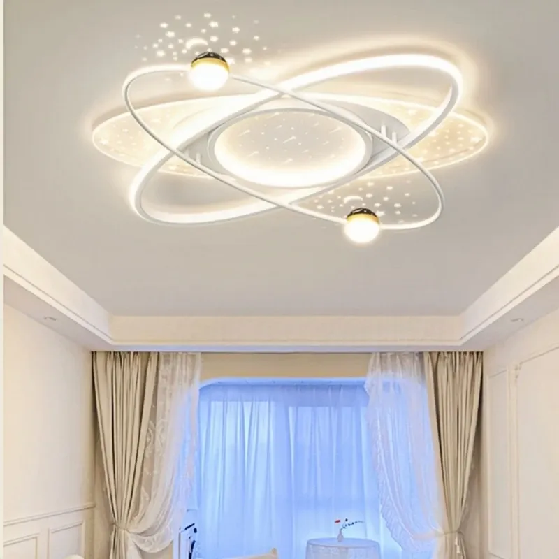 מנורת תקרה שמי כוכבים כחולה לד