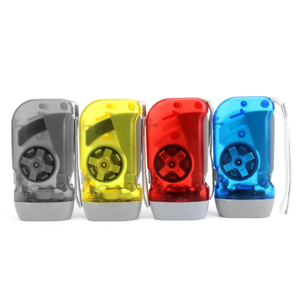 פנס ידני נטען בתנועה עם תאורת לד קומפקטית