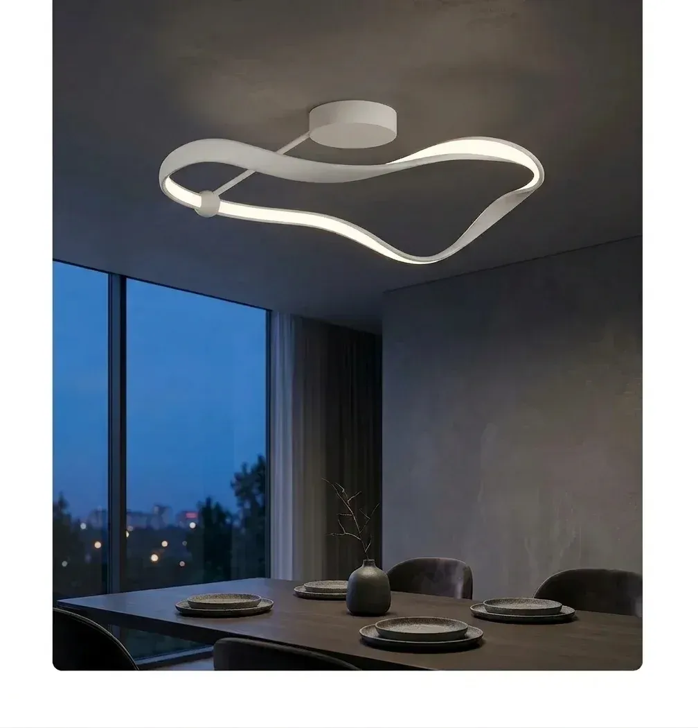 מנורת תקרה לד גלית לבנה