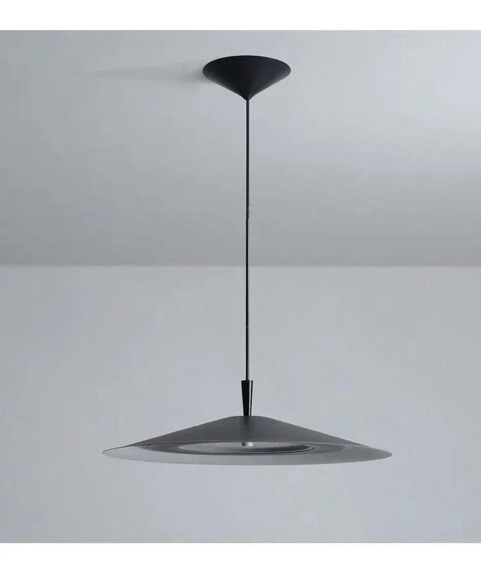 מנורה תלויה לד נורדית שחורה