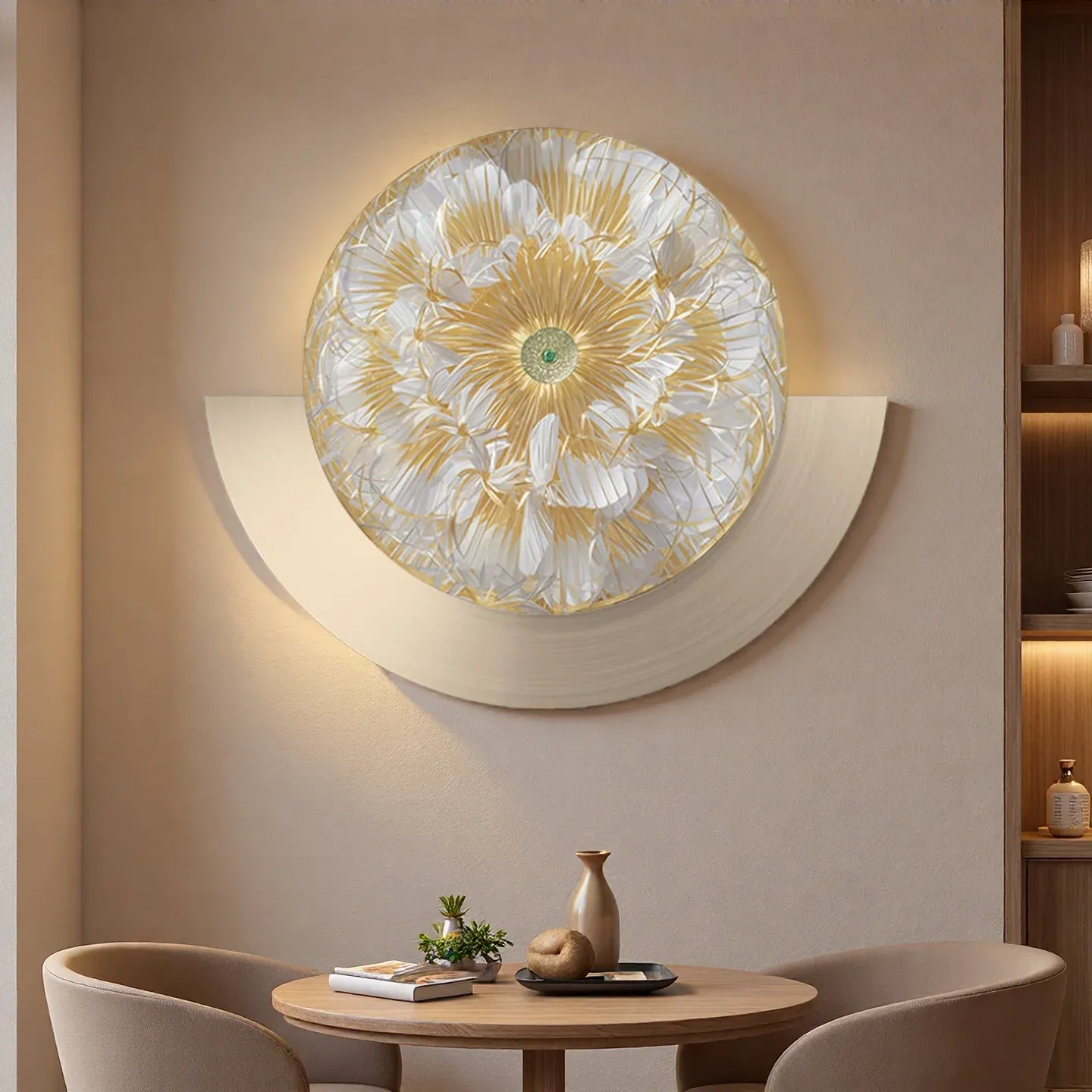 מנורת קיר מינימליסטית דו כיוונית לחדר שינה