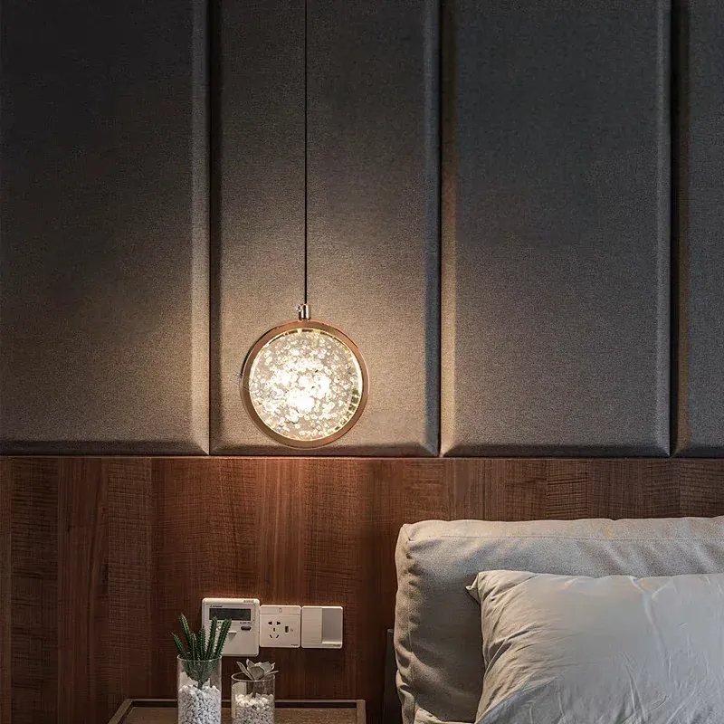 מנורה תלויה אווירה יוקרתית לחדר שינה ולכניסה