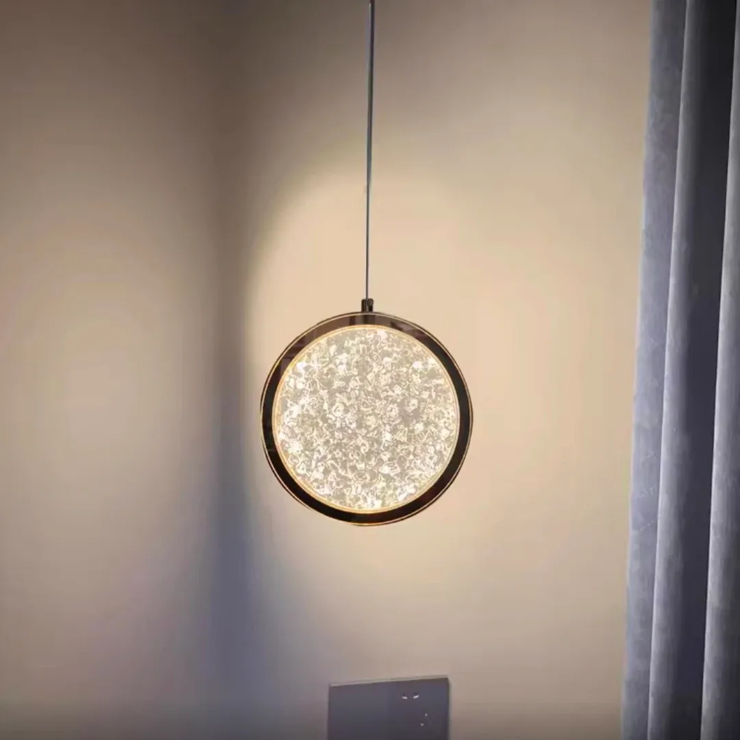 מנורה תלויה אווירה יוקרתית לחדר שינה ולכניסה