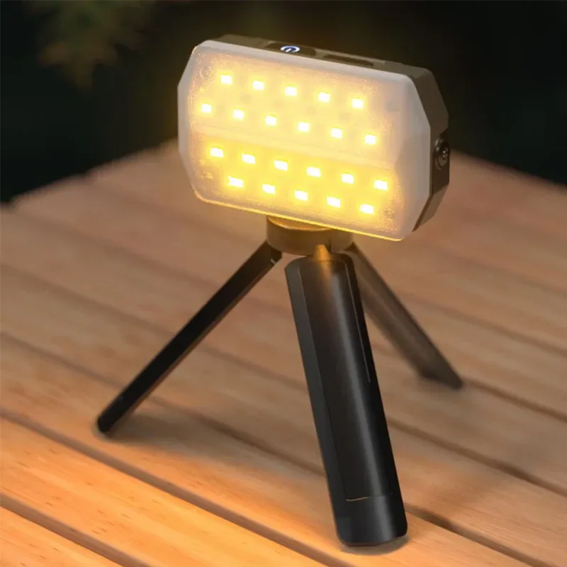 פנס קמפינג נטען עם מגנט חזק