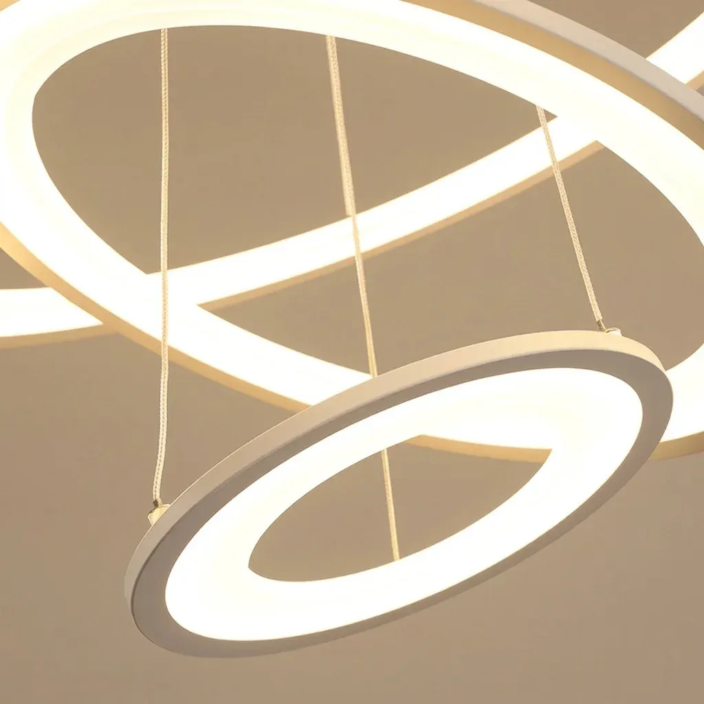 מנורת תלייה לד מודרנית תלת ראשית