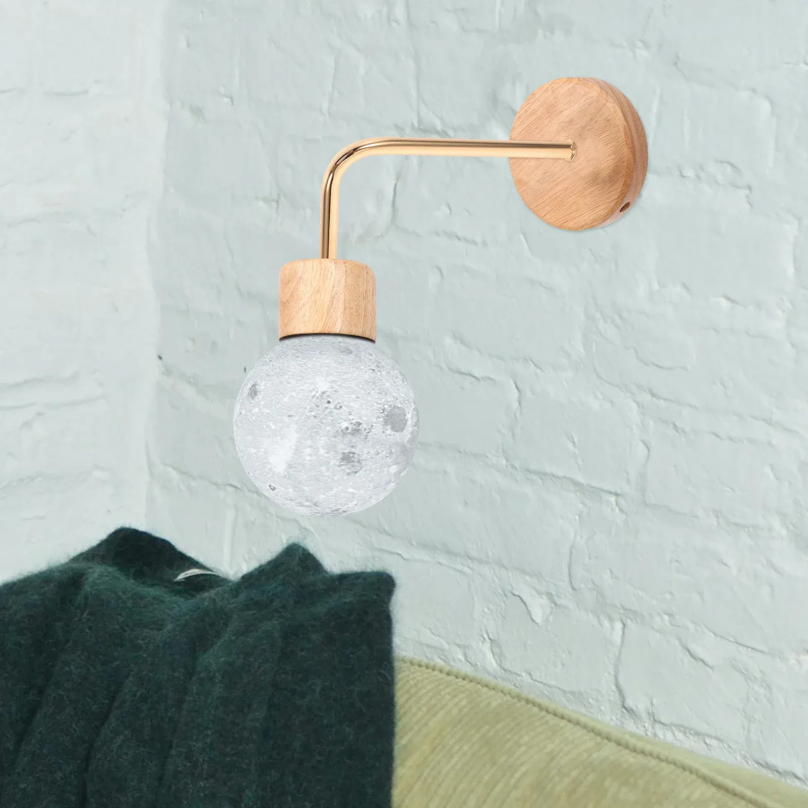 צינור זרוע מעוקלת למנורת קיר