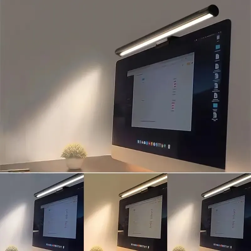 מנורת מסך שולחנית עם עמעום רציף