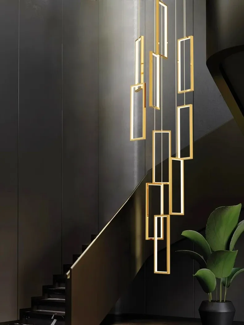 נברשת נורדית מתכווננת עם עמעום ושלט