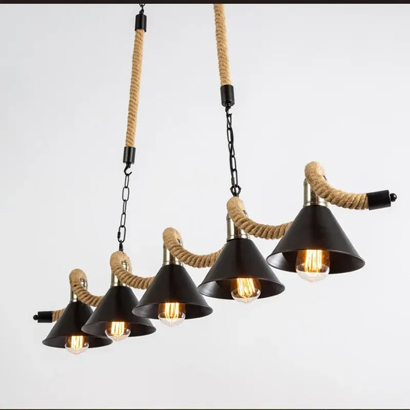 נברשת מתכת שחורה מודרנית לתקרה צמודה