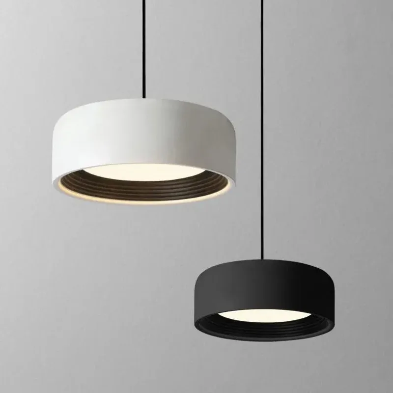 מנורה תלויה לד עגולה בסגנון וואבי סאבי