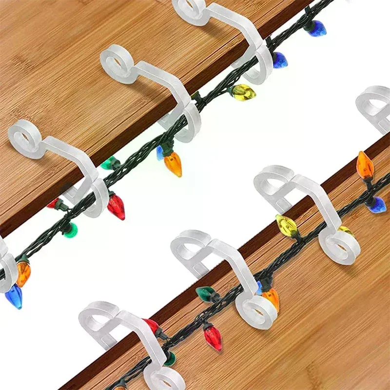 קליפי תלייה עמידים למרזב לתאורת חוץ