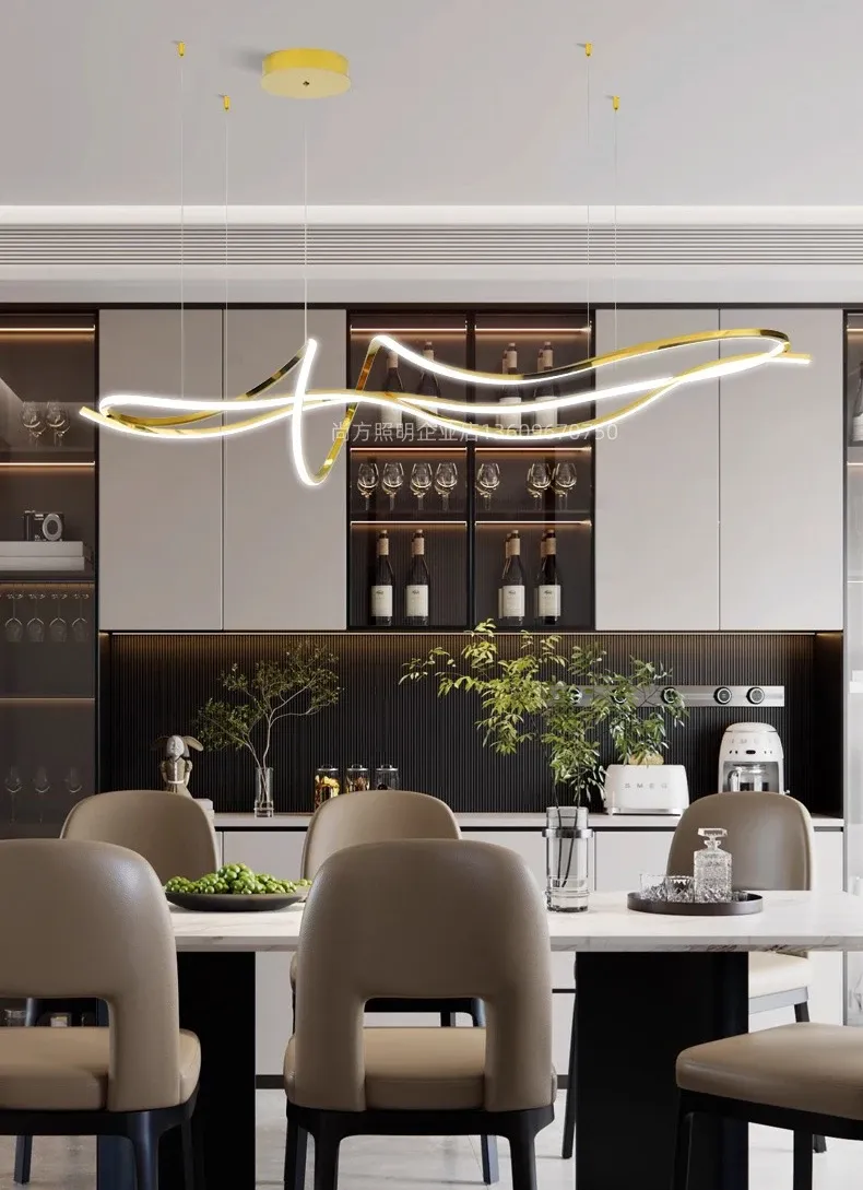 נברשת תלייה מודרנית לחדר אוכל