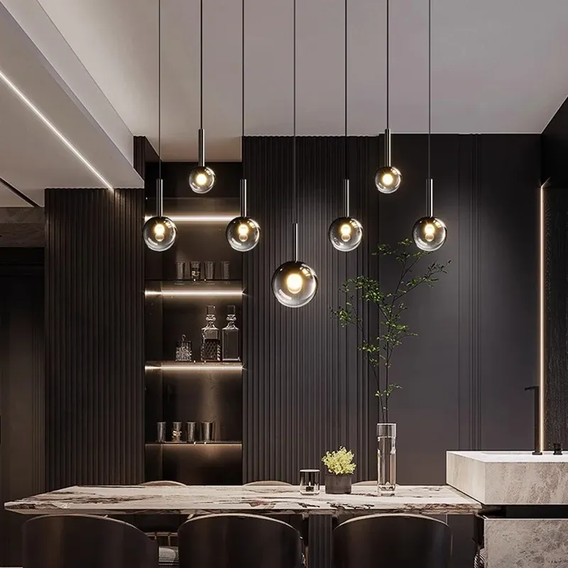 נברשת אר דקו מזכוכית ואבן עם עמעום ושלט