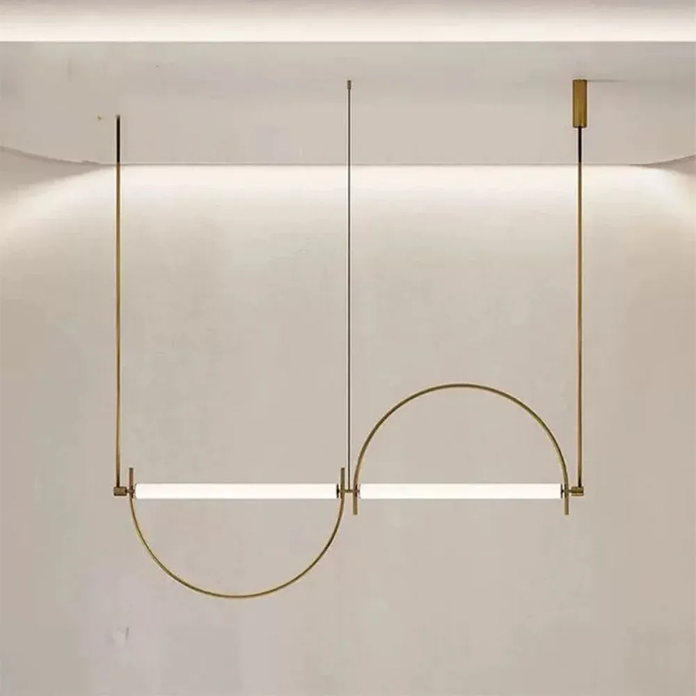 נברשת תלויה מינימליסטית ליניארית לד