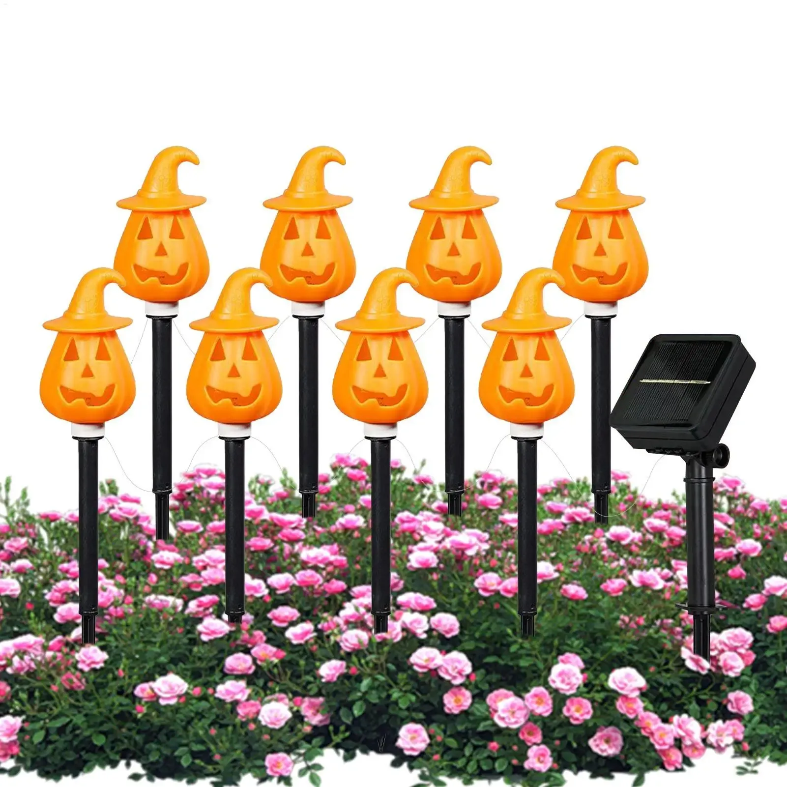 יתד דלעת סולארית לגינה