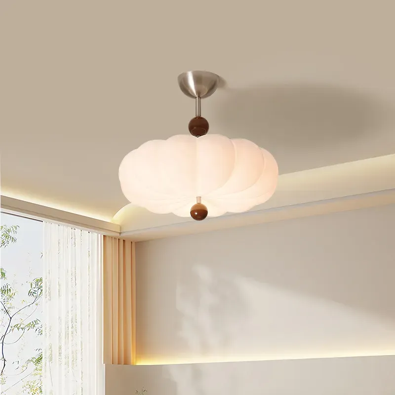 מנורת תלייה באוהאוס שמנת אקרילית E27