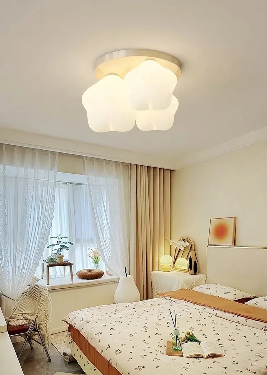 מנורת תקרה כוכב נורדי צבעונית לד