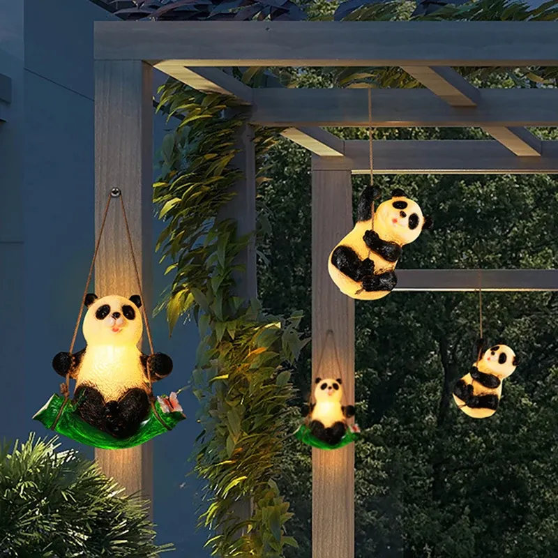 מנורת תלייה חיצונית אטומה בסגנון אר דקו