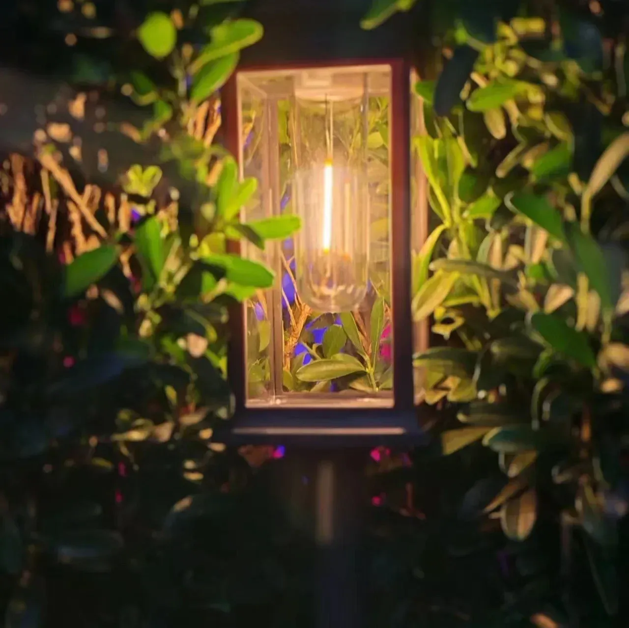 מנורת יתד סולארית אוטומטית לשביל ולחצר