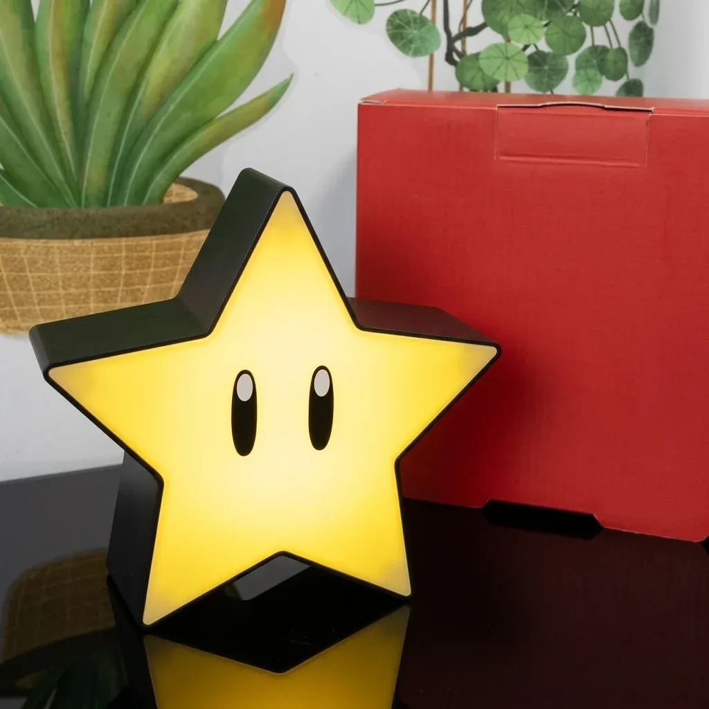 מנורת לילה כוכב רטרו לחדר ילדים