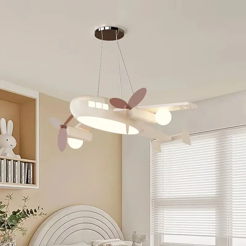 נברשת מטוסים לד דימרית לחדר ילדים