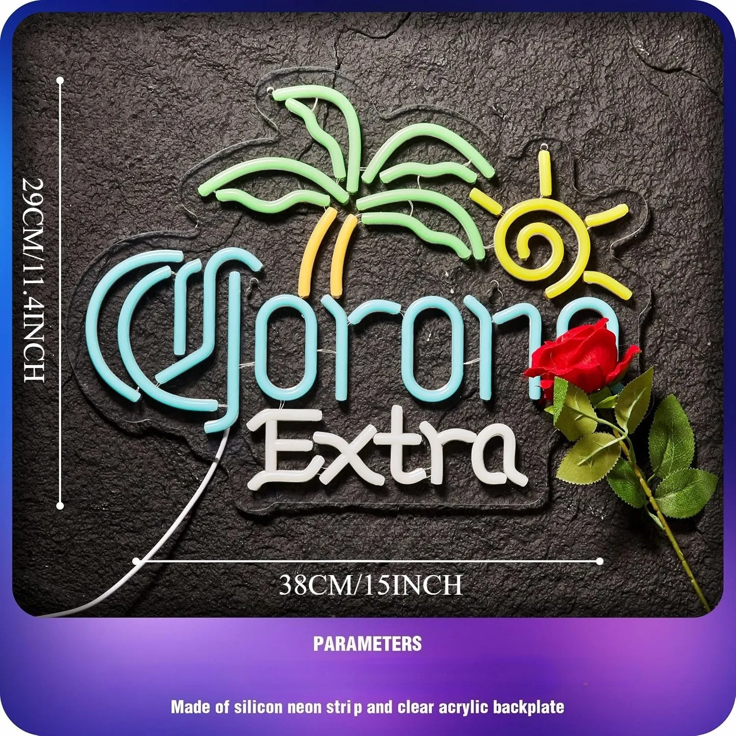 שלט ניאון לד לעסקים ולאווירה