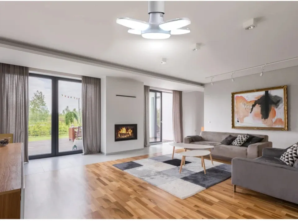 נורת לד מתקפלת E27 בעוצמה גבוהה 28 ואט