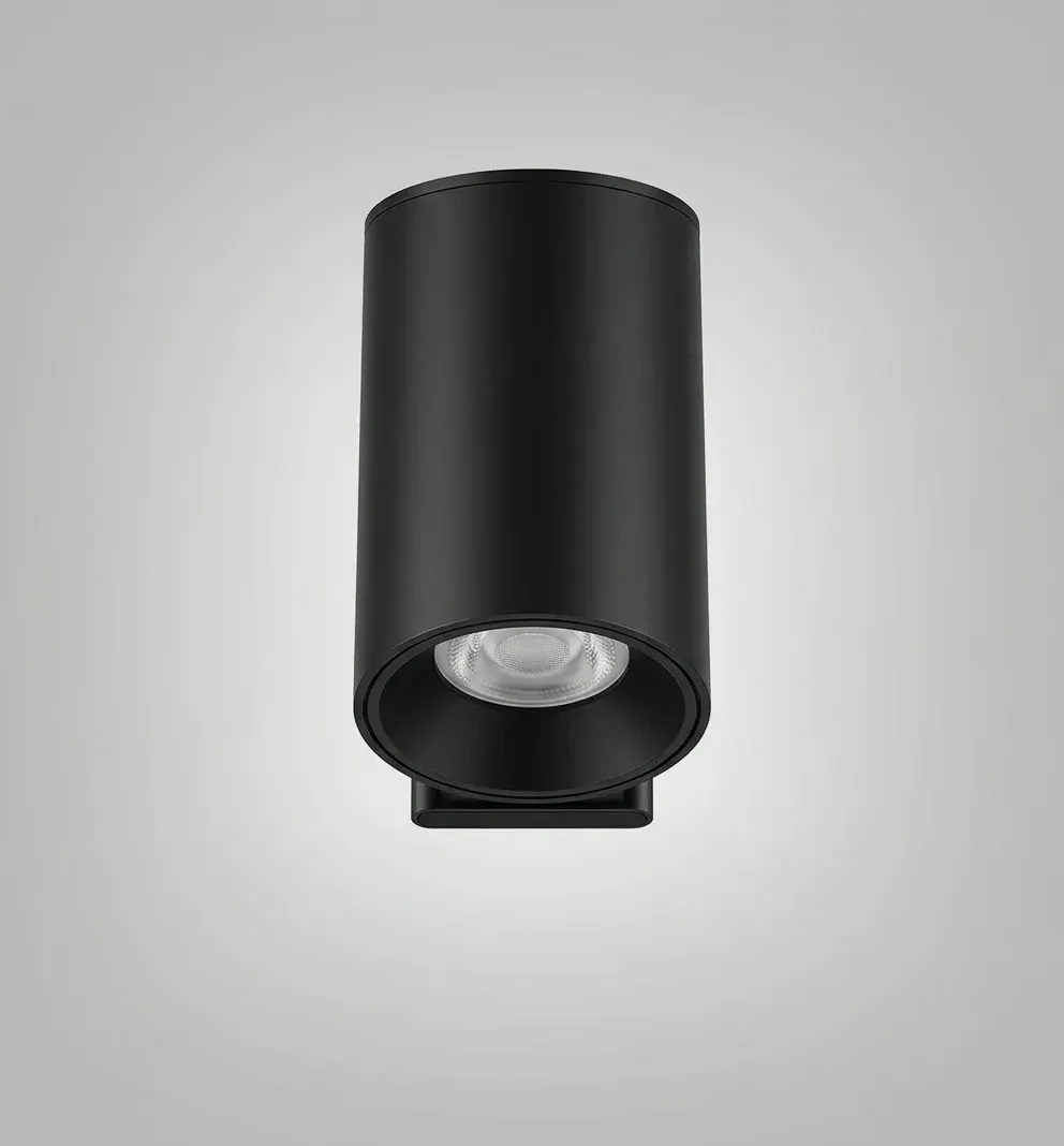 ספוט מגנטי חכם שחור למסילת 48 וולט