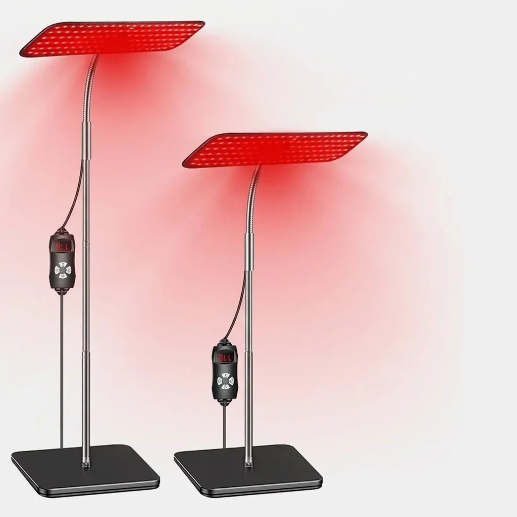 פאנל פוטותרפיה אדום עם מעמד מתכוונן