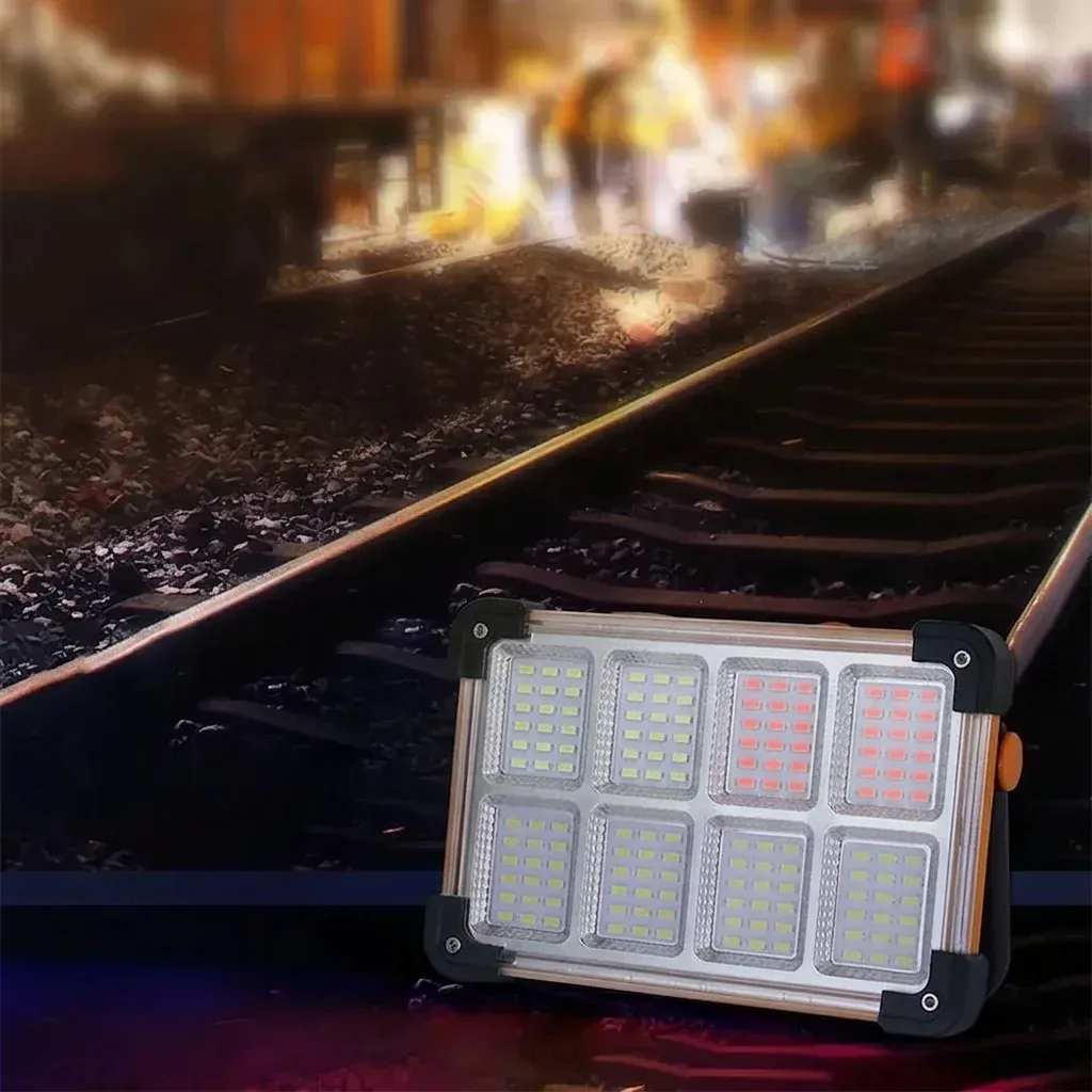 מנורת שטח סולארית ניידת נקייה