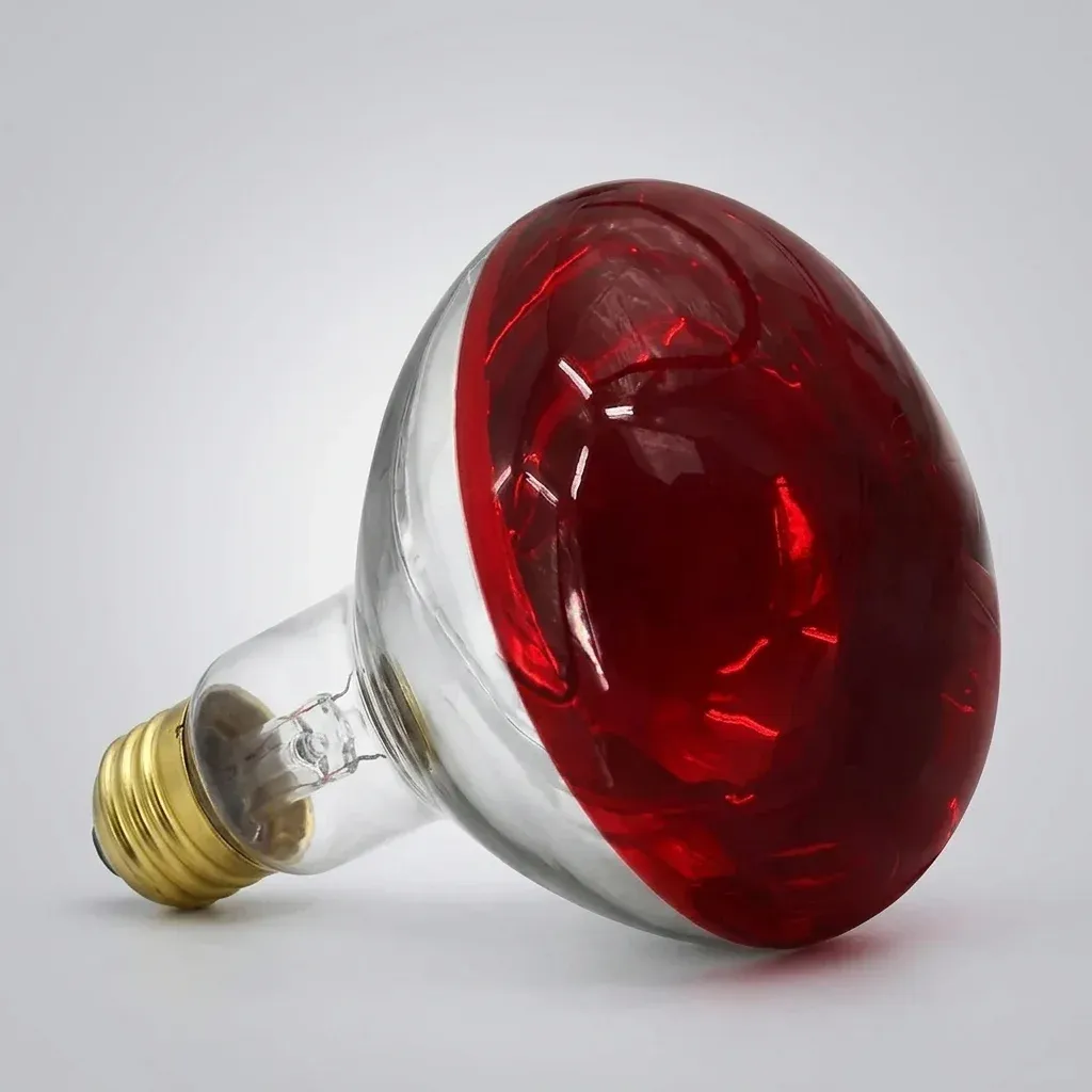 נורת אינפרא אדום אדומה 275 וואט