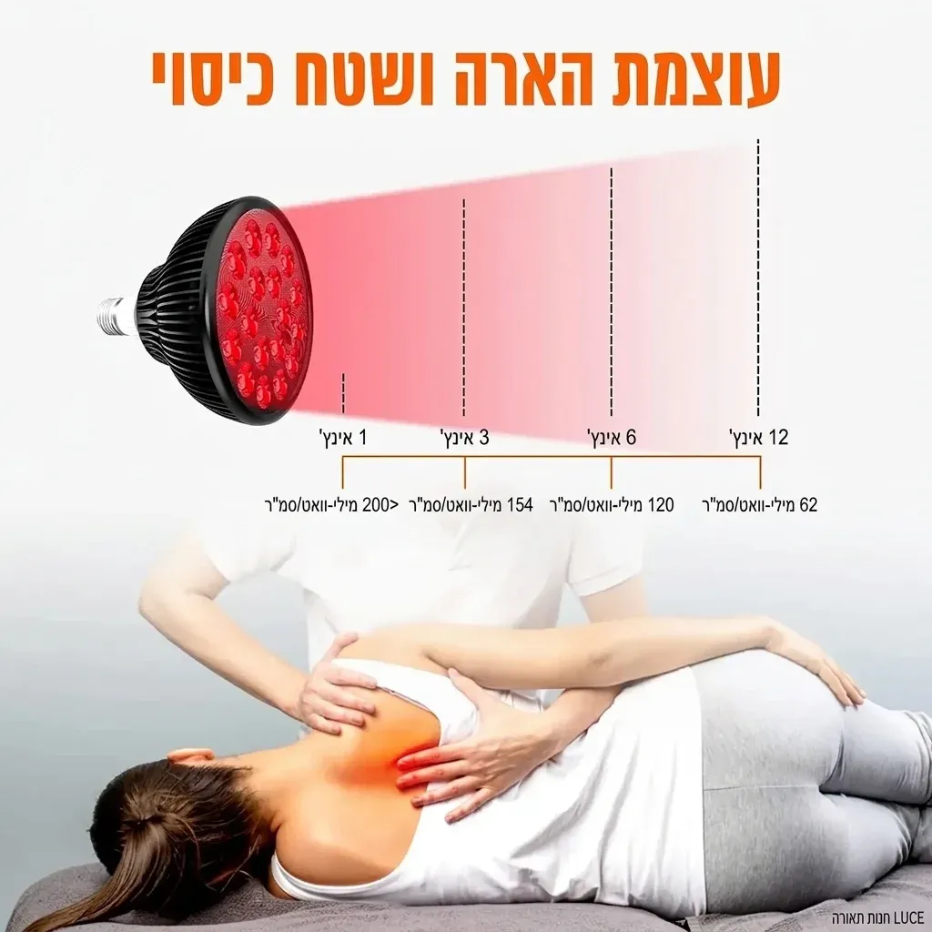נורת פוטותרפיה אדום אינפרא 54 וואט