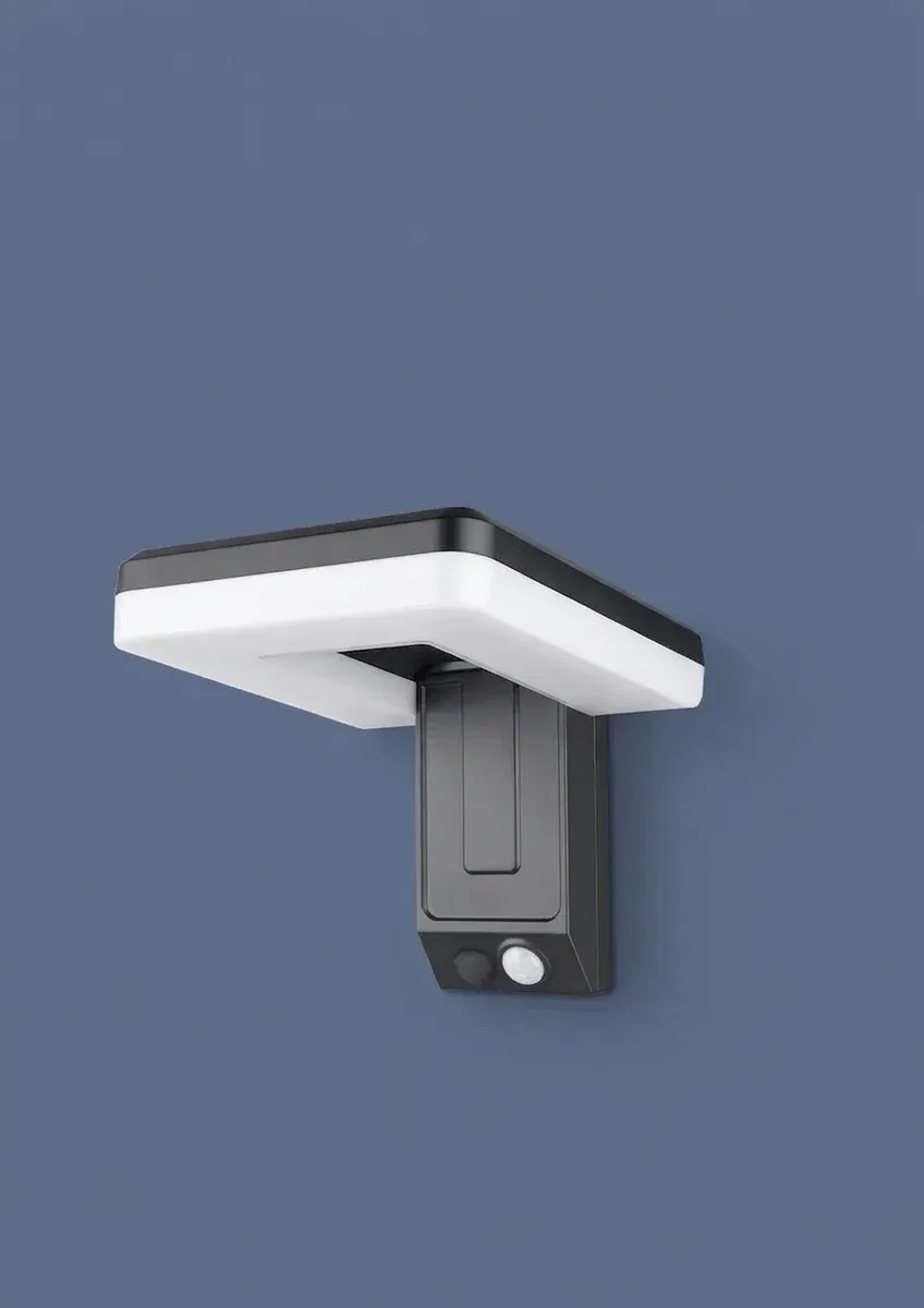 מנורת קיר סולארית מתקפלת עם חיישן