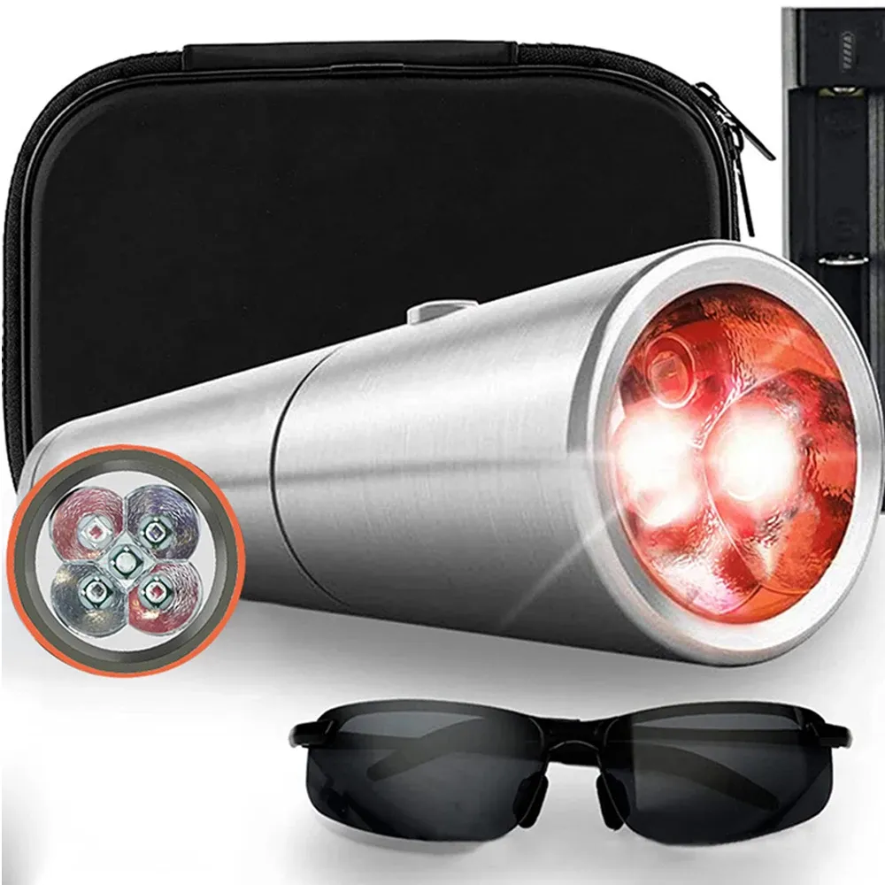 מכשיר פוטותרפיה אדום ואינפרא לחיזוק העור