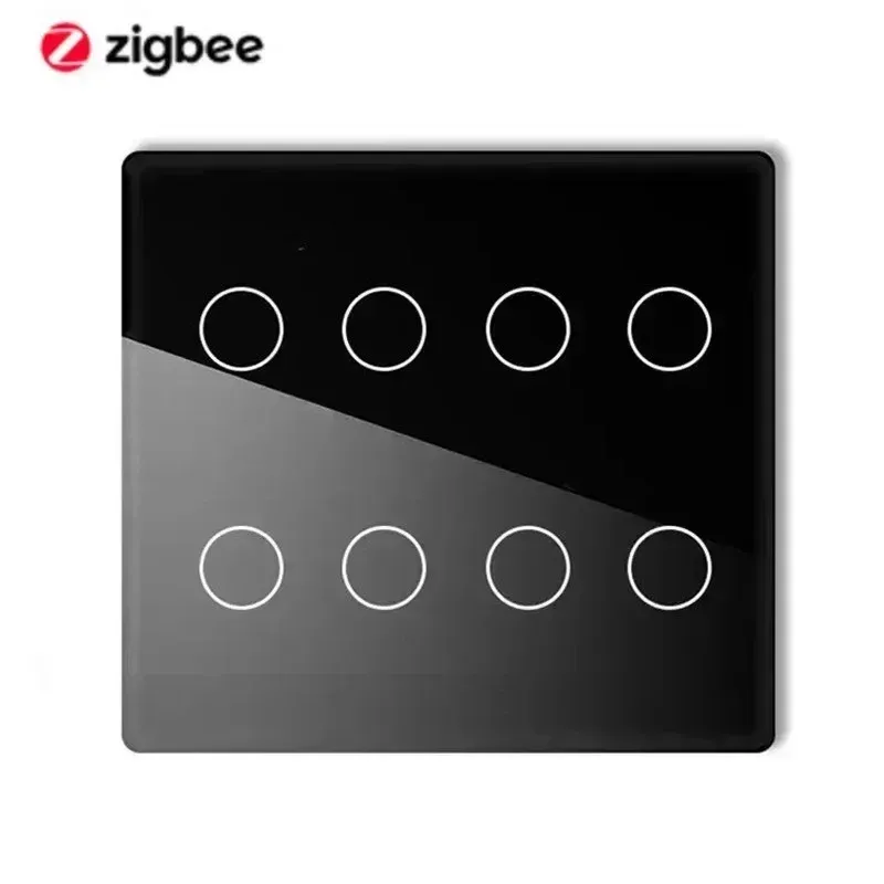 מתג מגע חכם זיגבי לברזיל, 4 עד 8 ערוצים