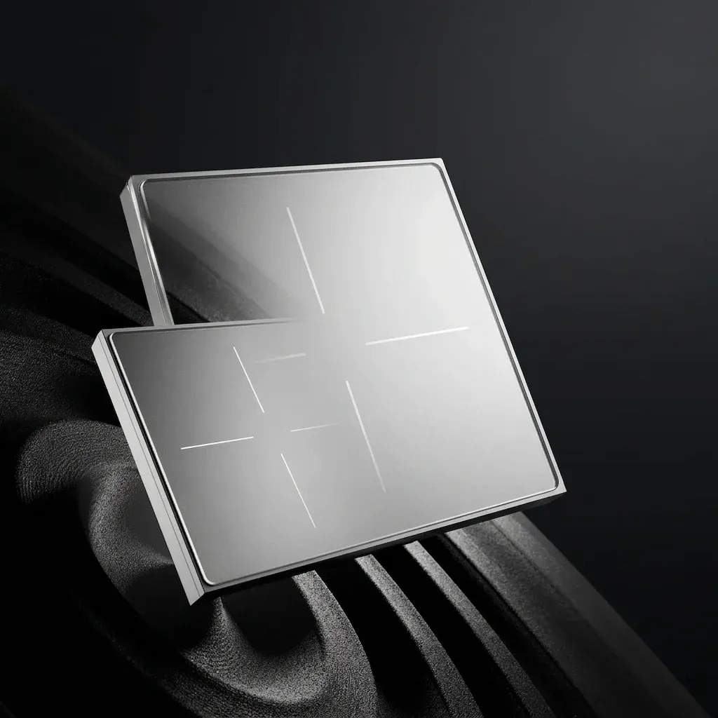 מתג חכם כסוף למגע עם עיצוב צלב