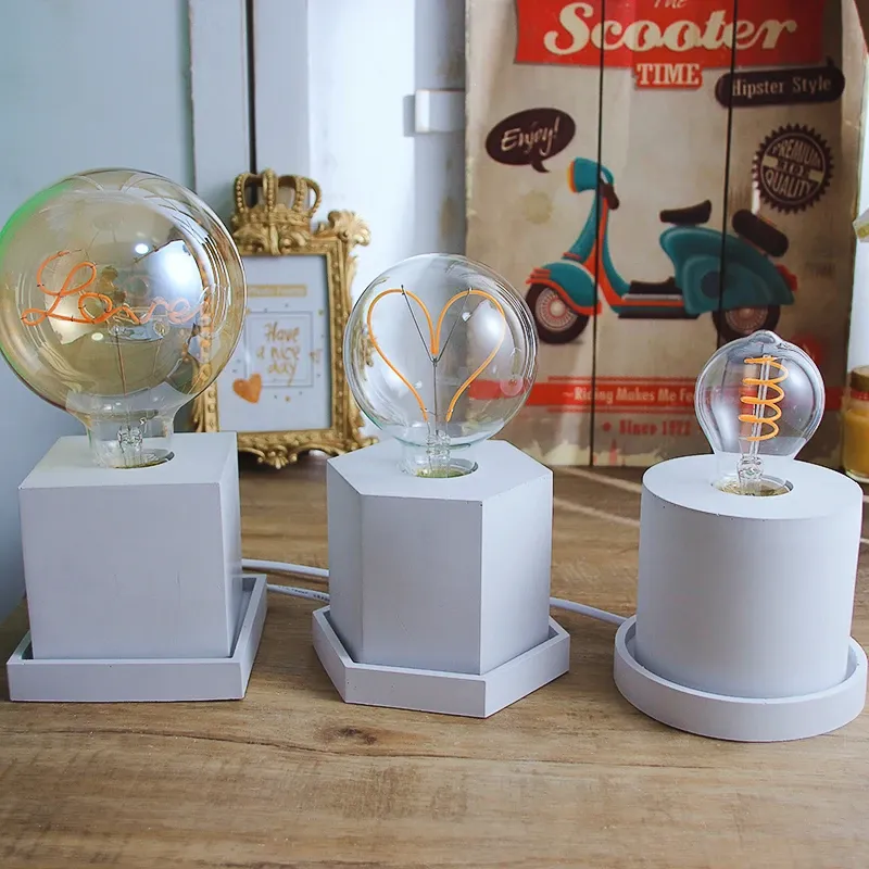 תבנית סיליקון לבסיס מנורת בטון