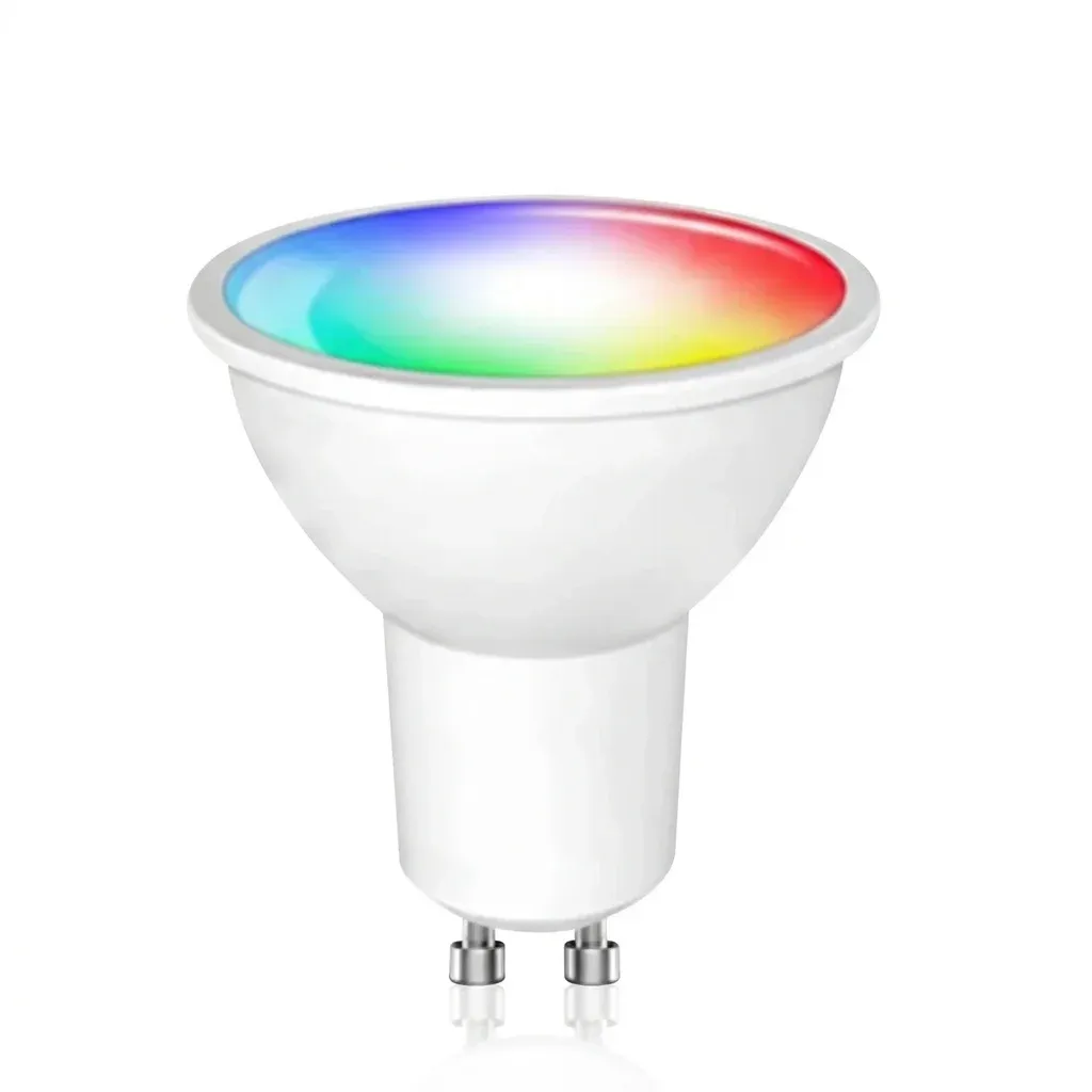 נורת ספוט חכמה GU10 לבנה ונקייה