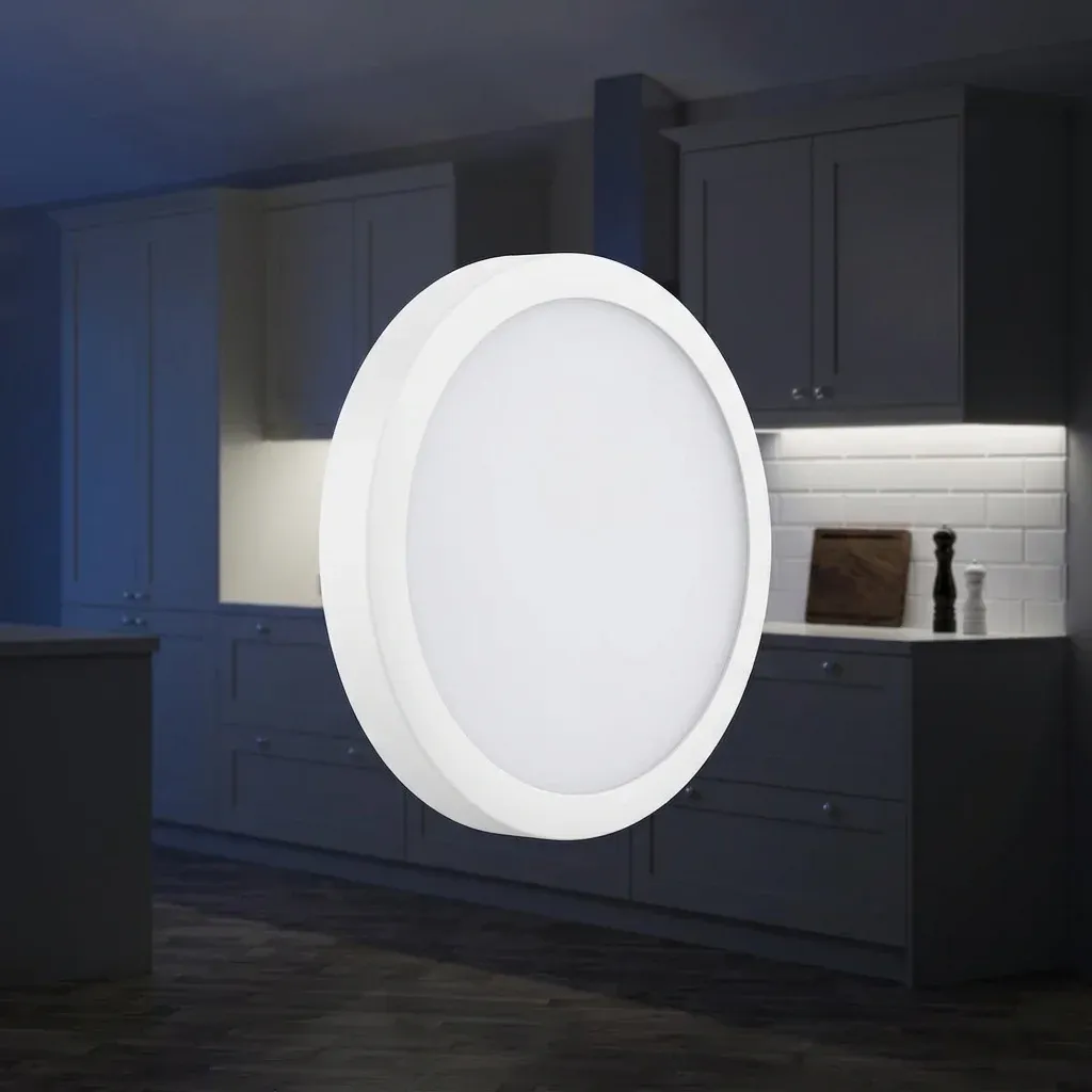 פאנל לד חכם דק לבן לארון