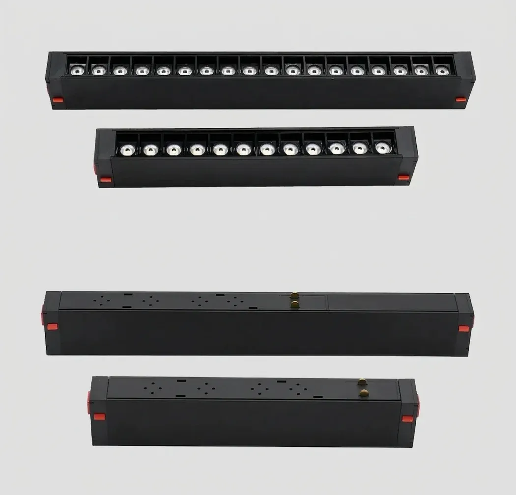 פס מגנטי חכם דימרי שחור נקי