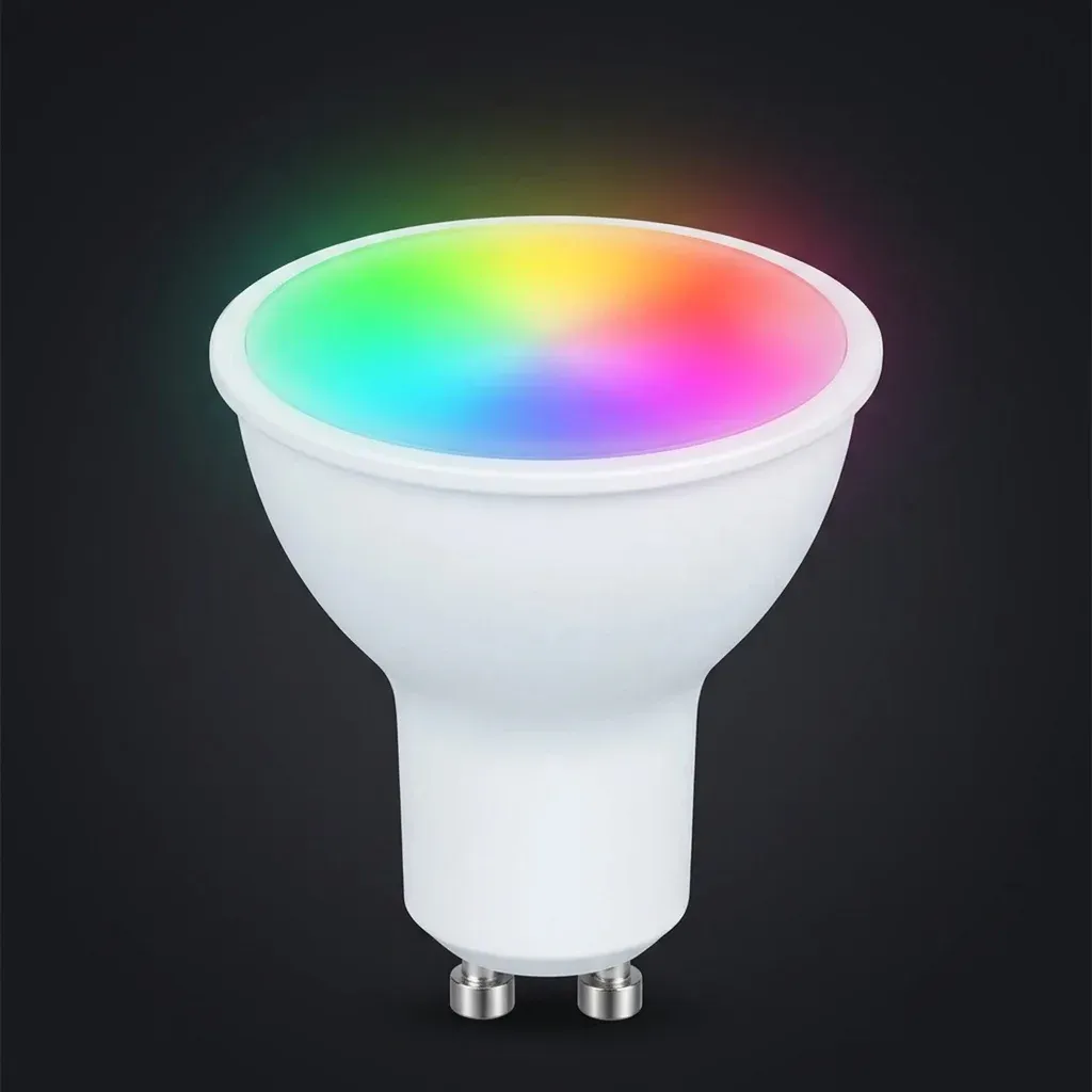נורת ספוט חכמה GU10 RGBW נקייה