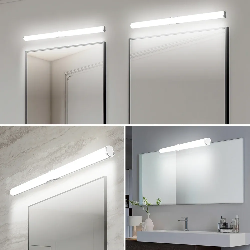 מנורת מראה נטענת לאמבטיה עם עמעום ומגע