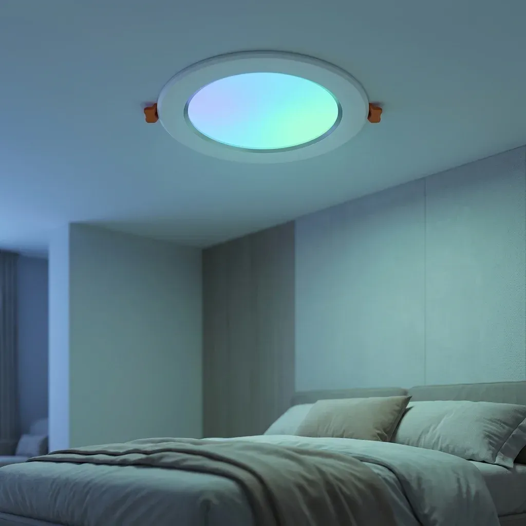 דאונלייט חכם זיגבי RGB בתקרת חדר שינה